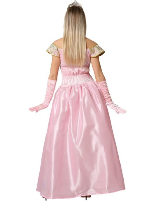 Disfraz de Princesa Rosa Claro Adulto