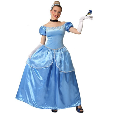 Disfraz de Princesa Azul  mujer