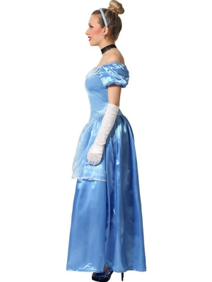 Disfraz de Princesa Azul  mujer