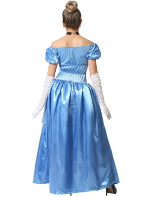 Disfraz de Princesa Azul  mujer