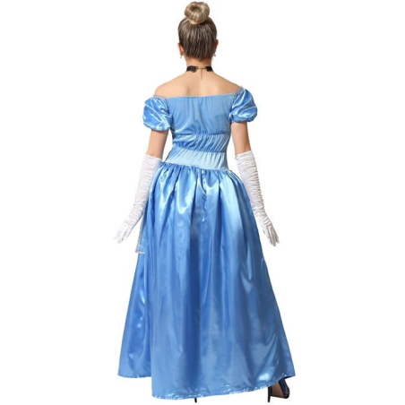 Disfraz de Princesa Azul  mujer