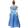 Disfraz de Princesa Azul  mujer