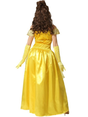 Disfraz de Princesa Amarilla Mujer