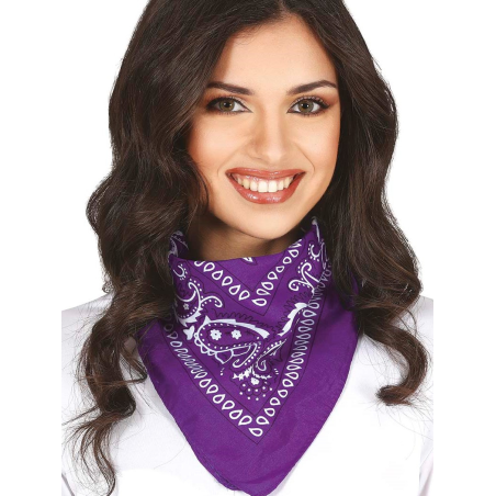 Pañuelo de Vaquero Morado