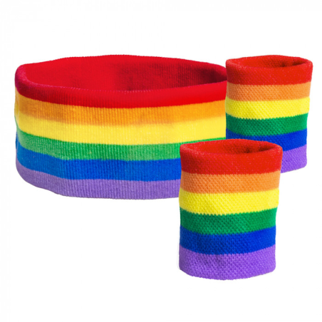 Cinta y Muñequeras Multicolor - Sombreros