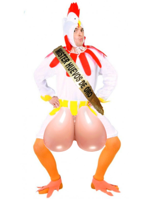 Comprar Disfraz de Gallina huevos de Oro - Disfraces cachondos y Desnudos para Despedidas de Soltero