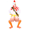 Disfraz de Gallina huevos de Oro - Disfraces cachondos y Desnudos para Despedidas de Soltero