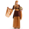 Disfraz de Dama Medieval Marron - Disfraces Medievales para Mujer
