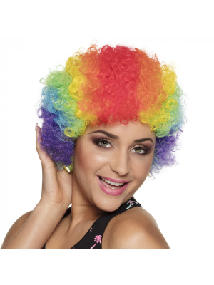 Peluca Rizos Multicolor - Afro, Rastas y Rizos