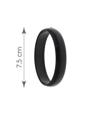 Pulsera de Aro Grande Negra