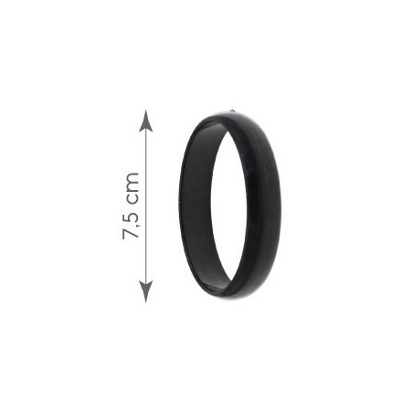 Pulsera de Aro Grande Negra