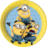 Platos Minions 23cm 6 Unid