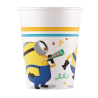 Vasos Minions de papel 6 Unidades