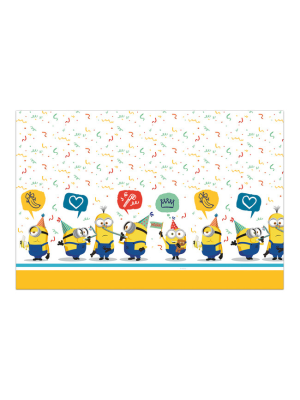 Mantel Minions Plástico 120 x 180 cm