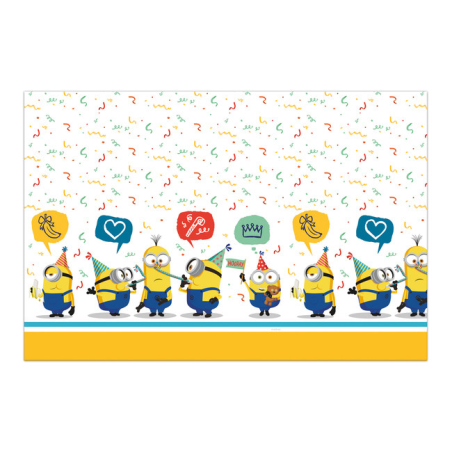 Mantel Minions Plástico 120 x 180 cm
