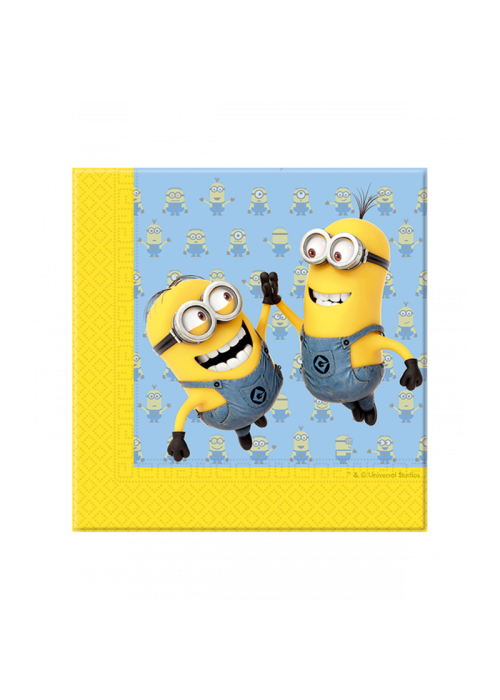Servilletas Minions 20 und