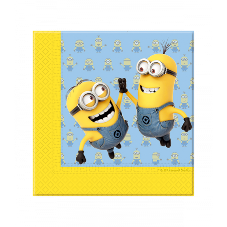 Servilletas Minions 20 und