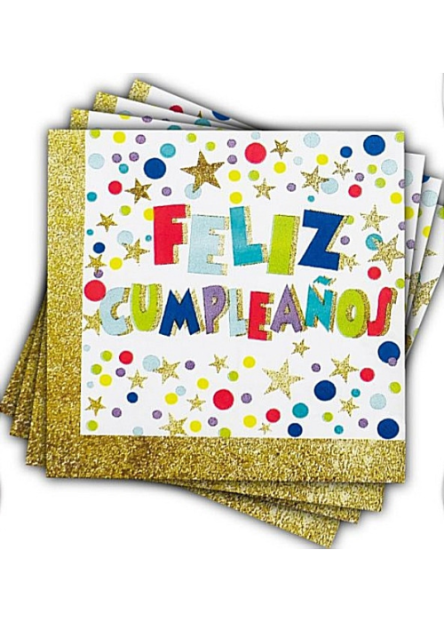 Servilletas Azules Zorionak