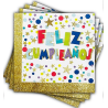 Servilletas Azules Zorionak