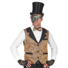 Chaleco Marron Vintage