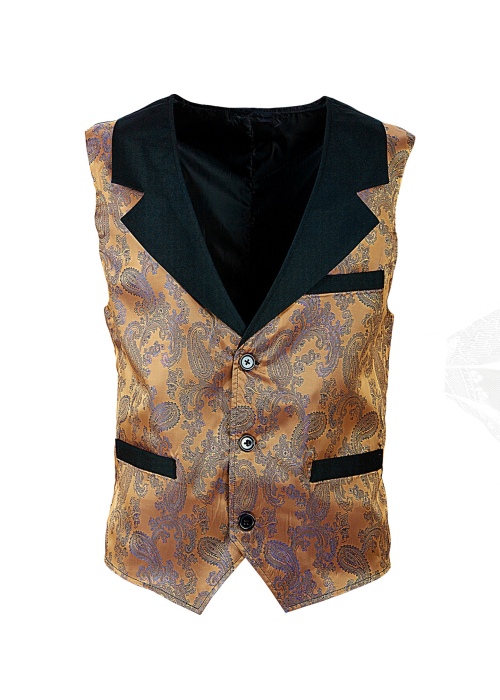 Chaleco Marron Vintage - Complementos para Disfraces