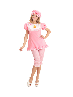 Disfraz de Bebe rosa Mujer
