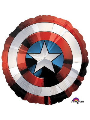 Globo Escudo Capitan America 71cm