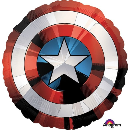 Globo Escudo Capitan America 71cm