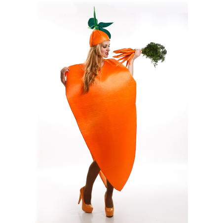 Disfraz de Zanahoria - Disfraces de Flores Frutas y Verduras Adultos