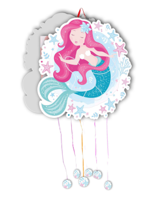 Piñata Sirena con Tiras