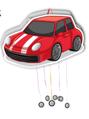 Piñata Coche Rojo