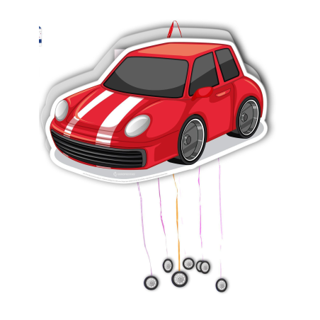 Piñata Coche Rojo