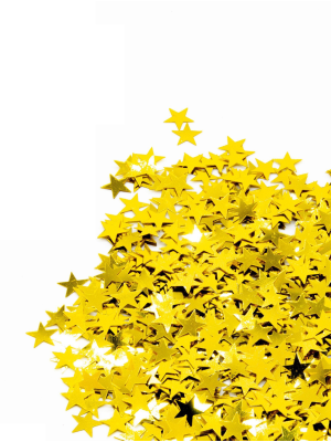 Confetti Estrellas Doradas