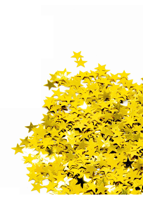Confetti Estrellas Doradas