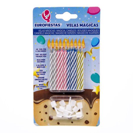 Velas Mágicas (10 UNIDADES)