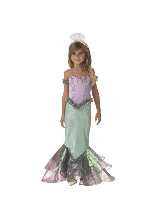Disfraz de Sirena Coral Infantil