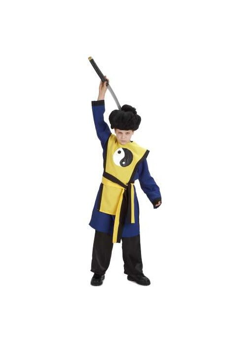 Disfraz de Samurai Ying Yang Infantil - Disfraces Orientales para Niños