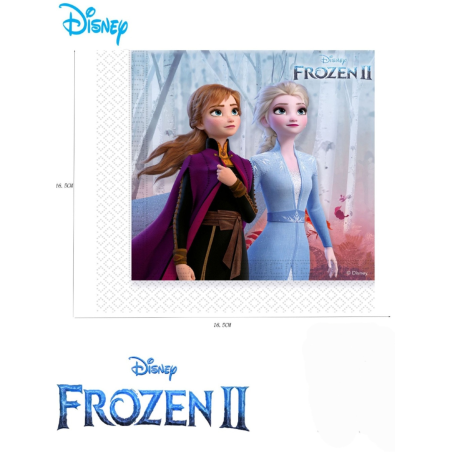 Servilletas Frozen 20 Unid