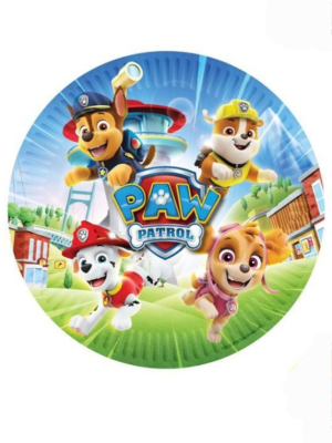 Platos Patrulla Canina 8 Unid