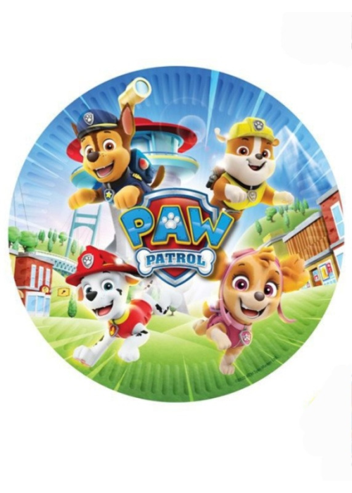 Platos Patrulla Canina 8 Unid