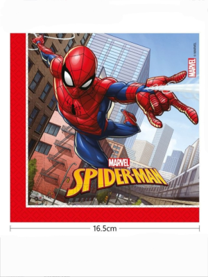 Servilletas Spiderman Marvel 20 Unid