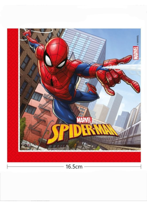 Servilletas Spiderman Marvel 20 Unid