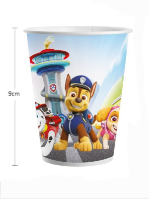Vasos Patrulla Canina 8 Unid