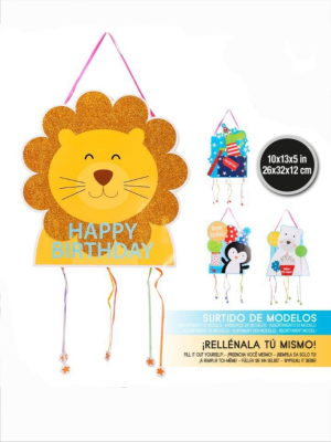 Piñata Animales Tiras (modelos surtidos)