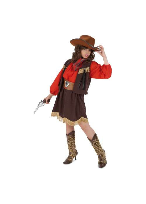 Erosi Mozorro Cowgirl Gorria Seme-alabak bakarrik 13.00€ – mozorro Denda online
