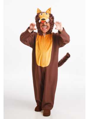 Acheter Déguisement du Loup Brun Enfant pour seulement 14.00€ – Atelier de costumes en ligne