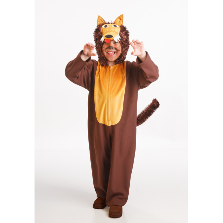 Disfraz de Lobo Marron Infantil - Disfraces de Animales Infantiles