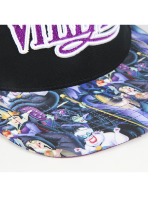 Gorra Visera Villanas Disney Plana