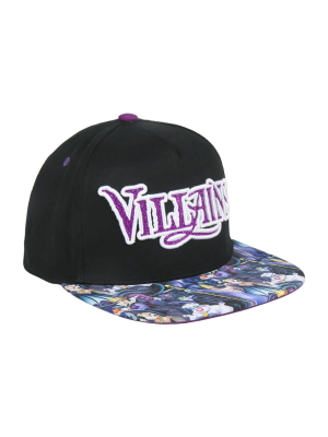 Gorra Visera Villanas Disney Plana