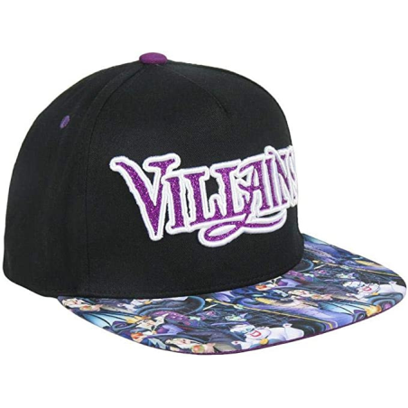 Gorra Visera Villanas Disney Plana